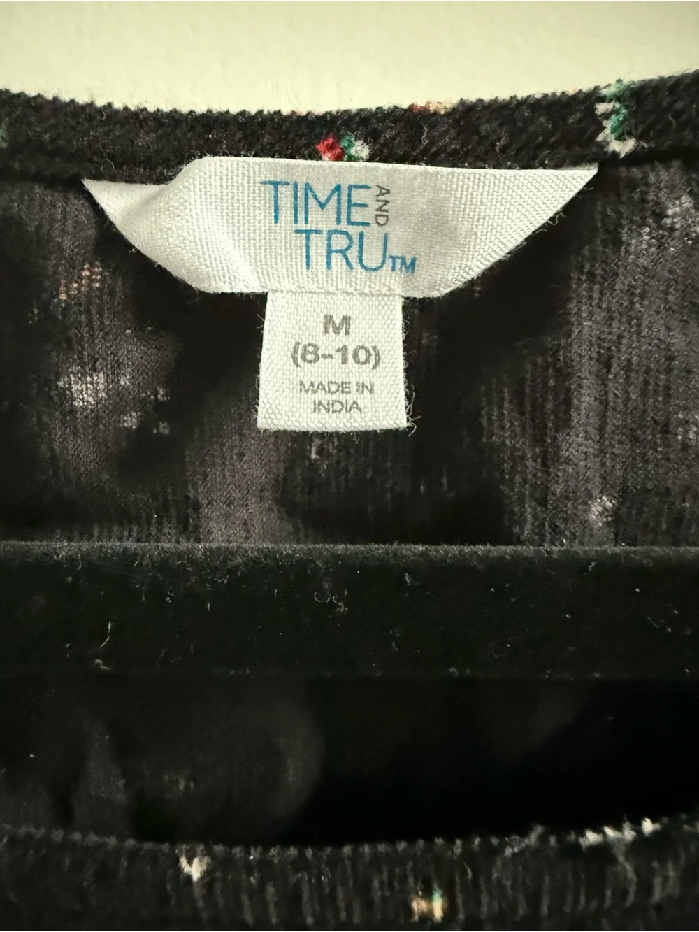 Time and Tru charming black